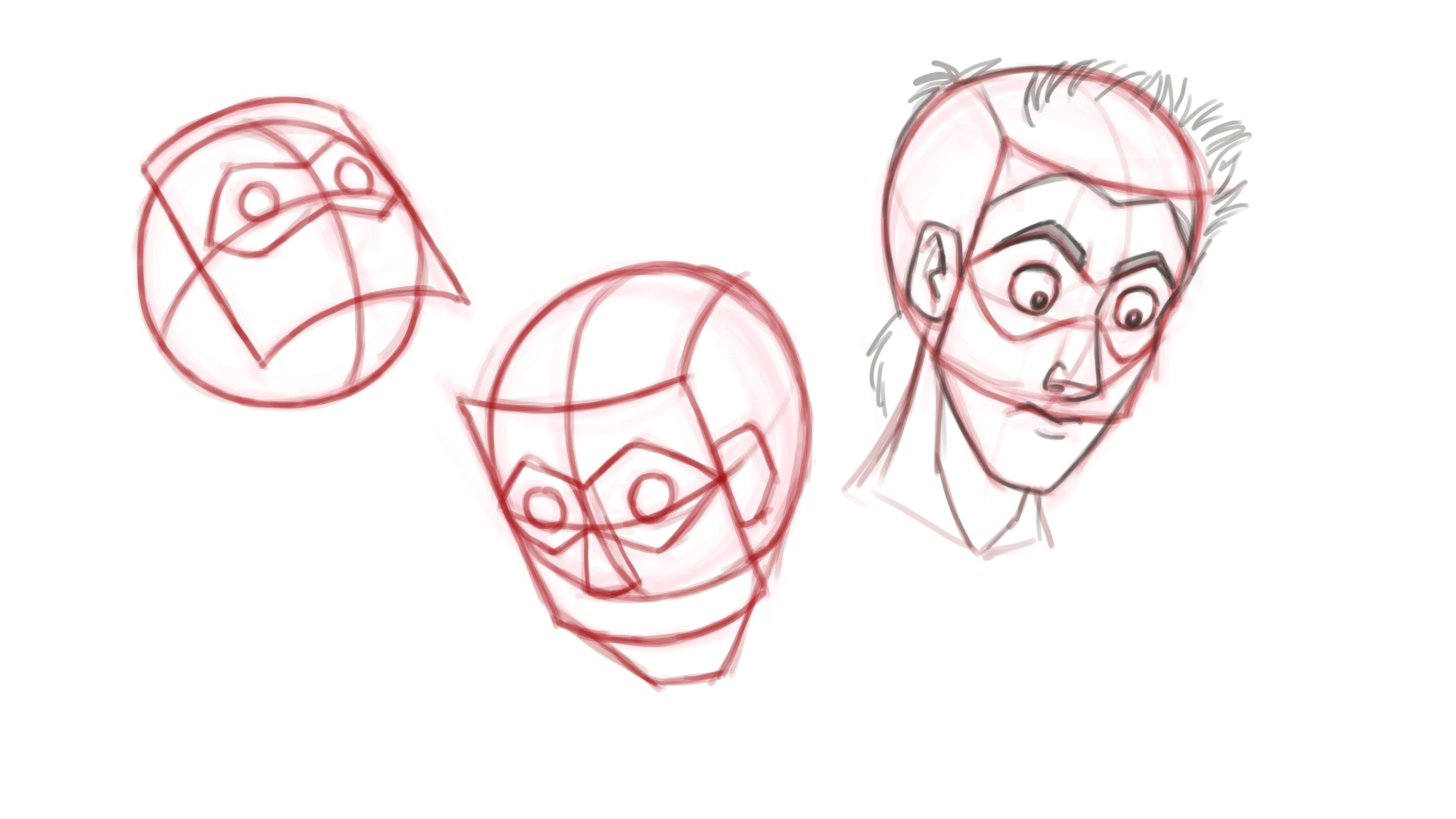 Drawing A Cartoon Head Drawn Animation Tutorial How to Animate Heads Drawing Faces From