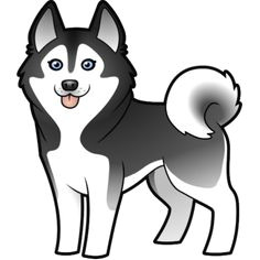 Drawing A Cartoon Husky 79 Best Dog Cartoons Images Dog Art Drawings Of Dogs Paintings