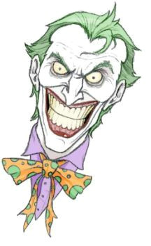 Drawing A Cartoon Joker An Experimental Joker Sketch Created On 9 20 11 Had A Lot Of Fun