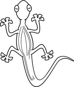 Drawing A Cartoon Lizard 45 Best Cartoon Lizard Outline Tattoo Images Lizard Tattoo