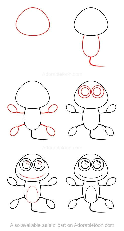 Drawing A Cartoon Lizard How to Draw A Lizard Drawing Pinterest Drawings Drawing for