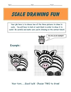 Drawing A Cartoon Math Project 25 Best Scale Drawings Images Teaching Math High School Maths