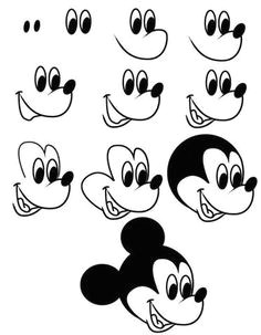 Drawing A Cartoon Mouse 2785 Best Cartoon Drawings Images In 2019 Kid Drawings Cartoon