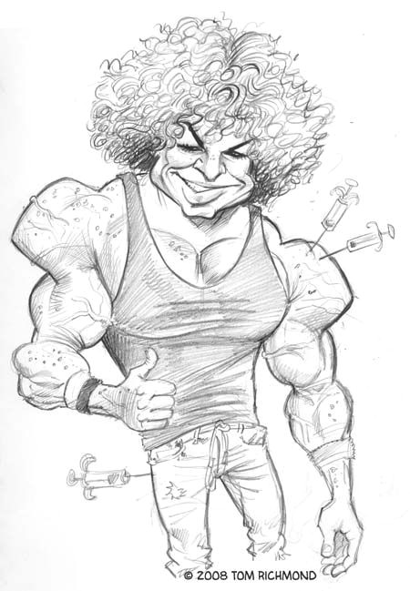 Drawing A Cartoon Movie Carrot top Caricatures2 Caricature Sketches Drawings