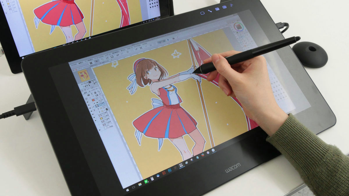 Drawing A Cartoon On the Wacom Cintiq 22hd Wacom Cintiq Pro 16 Review 4k Resolution Pen Display with 8192