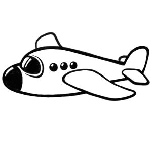 Drawing A Cartoon Plane Cute Airplane Coloring Pages Google Search Transportation theme