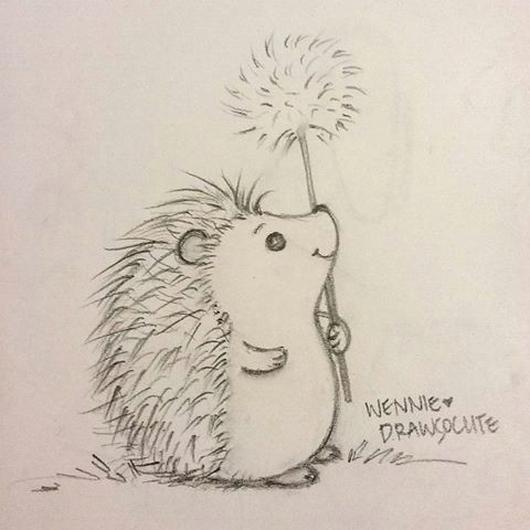 Drawing A Cartoon Porcupine 480×480 Draw so Cute Drawsocutebywennie Instagram Photos and