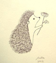 Drawing A Cartoon Porcupine Cute Pen Illustrations Google Search Zentangles Pinterest