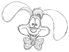 Drawing A Cartoon Rabbit 17 Best Roger Rabbit Images Jessica Roger Rabbit Caricatures