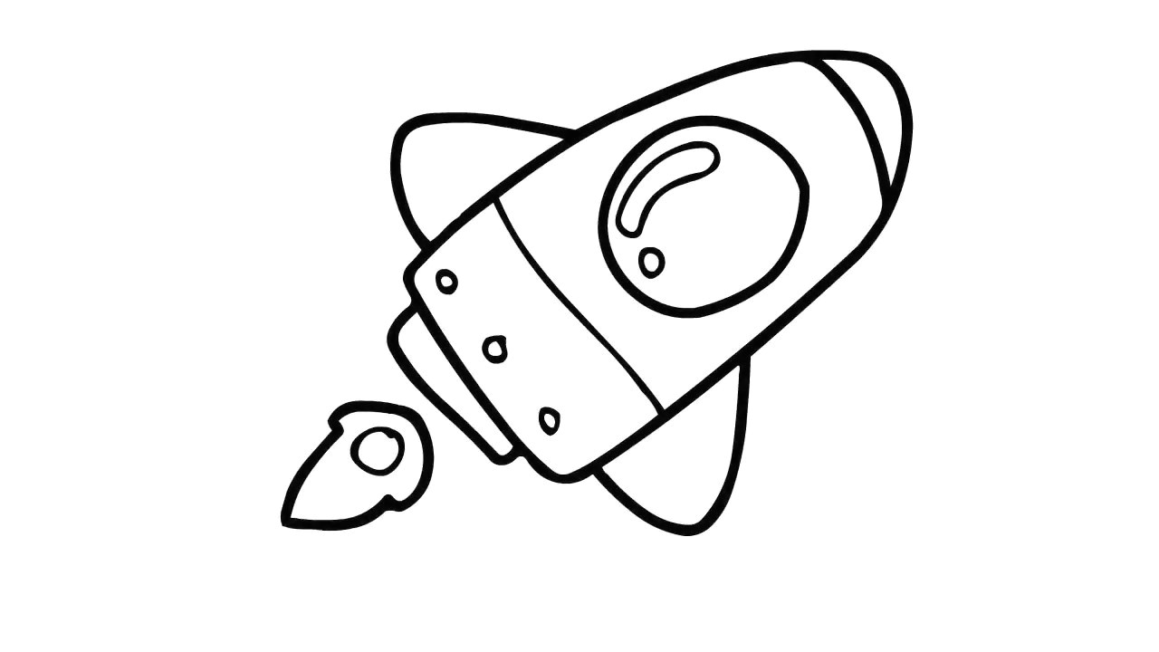 Drawing A Cartoon Rocket Rocket Drawing Free Download On Ayoqq org