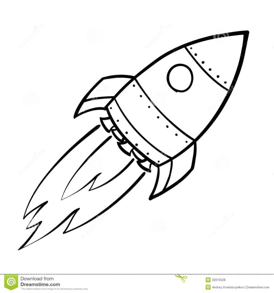 Drawing A Cartoon Rocket Rocket Drawing Free Download On Ayoqq org