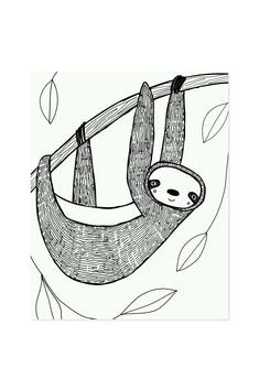 Drawing A Cartoon Sloth 203 Best Slothillus Images Sloth Sloths Baby Sloth