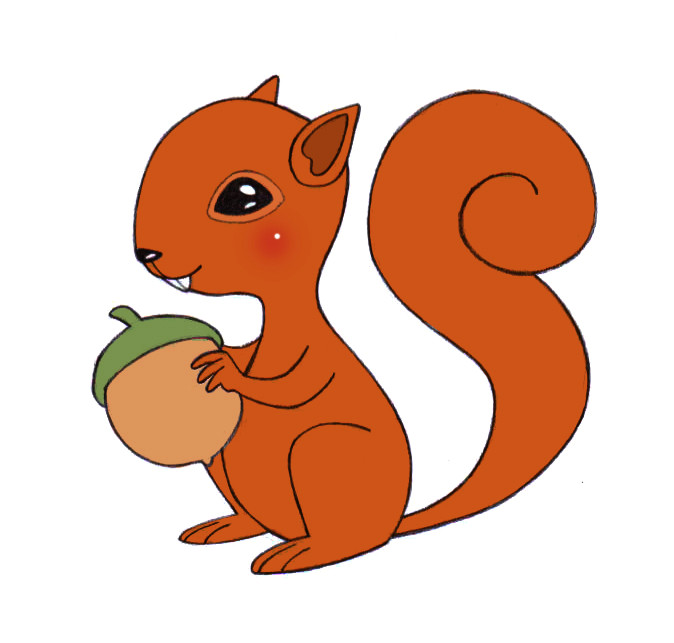 Drawing A Cartoon Squirrel 4 Easy Ways to Draw A Squirrel with Pictures Wikihow