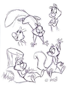 Drawing A Cartoon Squirrel 41 Best Drawing Squirrels Images Animal Drawings Cartoons