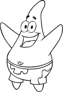 Drawing A Cartoon Star How to Draw Patrick Star From Spongebob Squarepants Nickelodeon