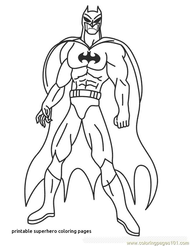 Drawing A Cartoon Superhero Cartoon Coloring Pages Printable Inspirational Free Superhero