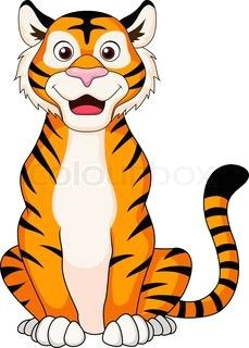 Drawing A Cartoon Tiger 14 Best Cartoon Tiger Images Drawings Sketches Of Animals