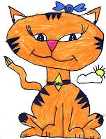 Drawing A Cartoon Tiger Cartoon Tiger Drawing Drawing Art Projects Pinterest Tiger Drawing