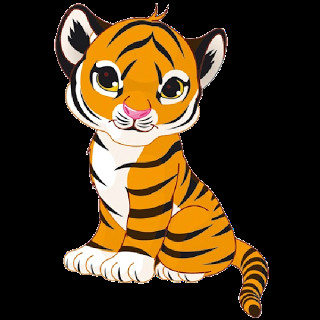 Drawing A Cartoon Tiger White Tiger Cub Pictures Tiger Cubs Cute Cartoon Animal Images