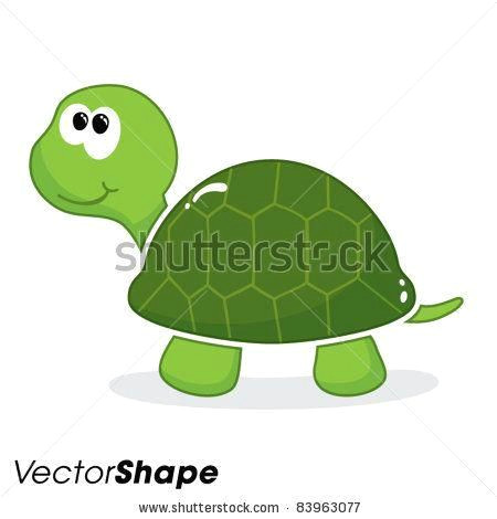 Drawing A Cartoon Turtle Turtle Shell Clip Art Happy Little Cartoon Turtle Smiling Vector