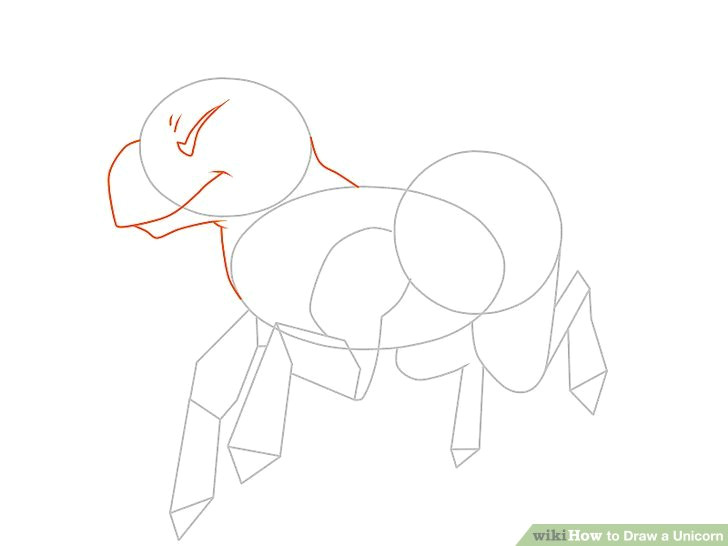 Drawing A Cartoon Unicorn 3 Ways to Draw A Unicorn Wikihow