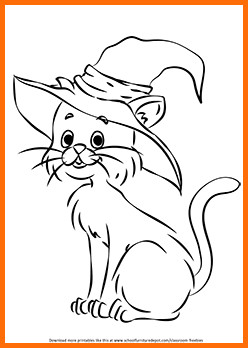 Drawing A Cat Face for Halloween Halloween Cat Coloring Page Halloween Fun Halloween Classroom