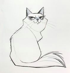 Drawing A Cat From Behind 578 Best Creature Design Cats Images Creature Design Character