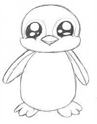 Drawing A Cute Animal Cute Penguin Drawings Google Search Loving This Pinterest