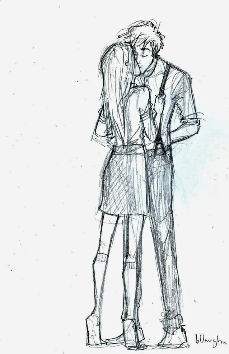 Drawing A Cute Boy Kissing Sketch Of Boy and Girl by Zizing Com Sketches Of