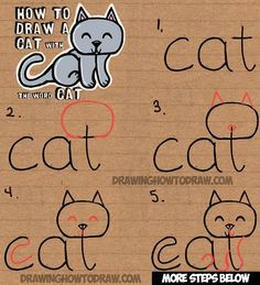 Drawing A Dog From the Word 183 Best Word Drawings Images In 2019 Learn to Draw Easy Drawings