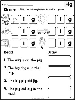 Drawing A Dog Rhyme Rhyme Read Draw Print Go Differentiated by Emily Ames Tpt