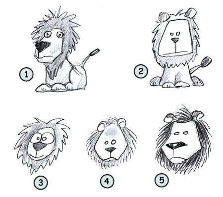 Drawing A Easy Lion Drawing A Cartoon Lion Doodles and Such Pinterest Drawings