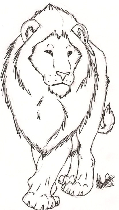 Drawing A Easy Lion Really Wanting A Lion Tattoo with the Word Strength Around It