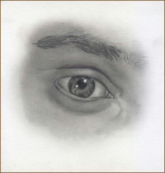 Drawing A Eye with Pencil Male Eye Pencil Drawing Tutorial Step 11 Drawing Painting In