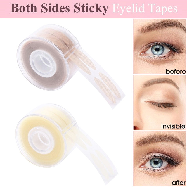 Drawing A Eyelid 600pcs S L Makeup Clear Beige Eyelid Stripe Big Eyes Decoration