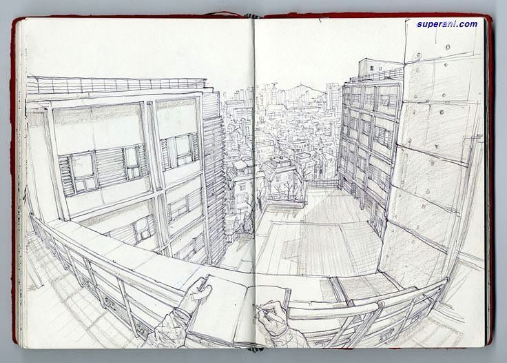 Drawing A Fish Eye the World Through the Eyes Of Kim Jung Gi Seoul Illustration