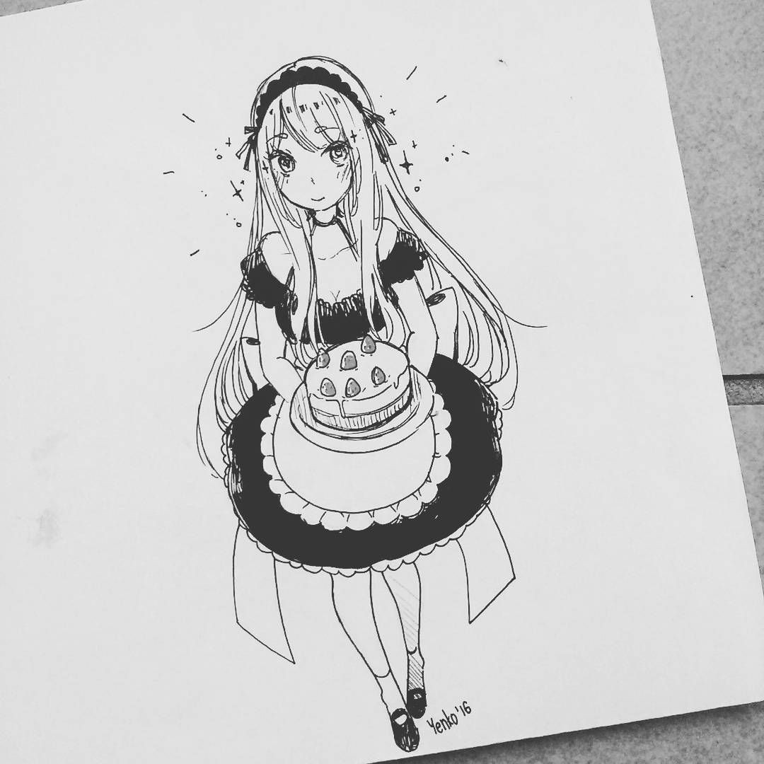 Drawing A Girl You Like Would You Like A Bite Senpai Cute Pinterest Anime Art
