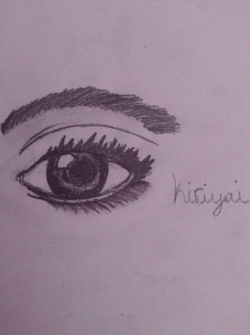 Drawing A Good Eye An Eye I Drew From A Tutorial Turned Out Pretty Good Art