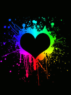 Drawing A Heart Gif Free Animated Heart Gifs Animated Rainbow Heart Mobile Wallpaper