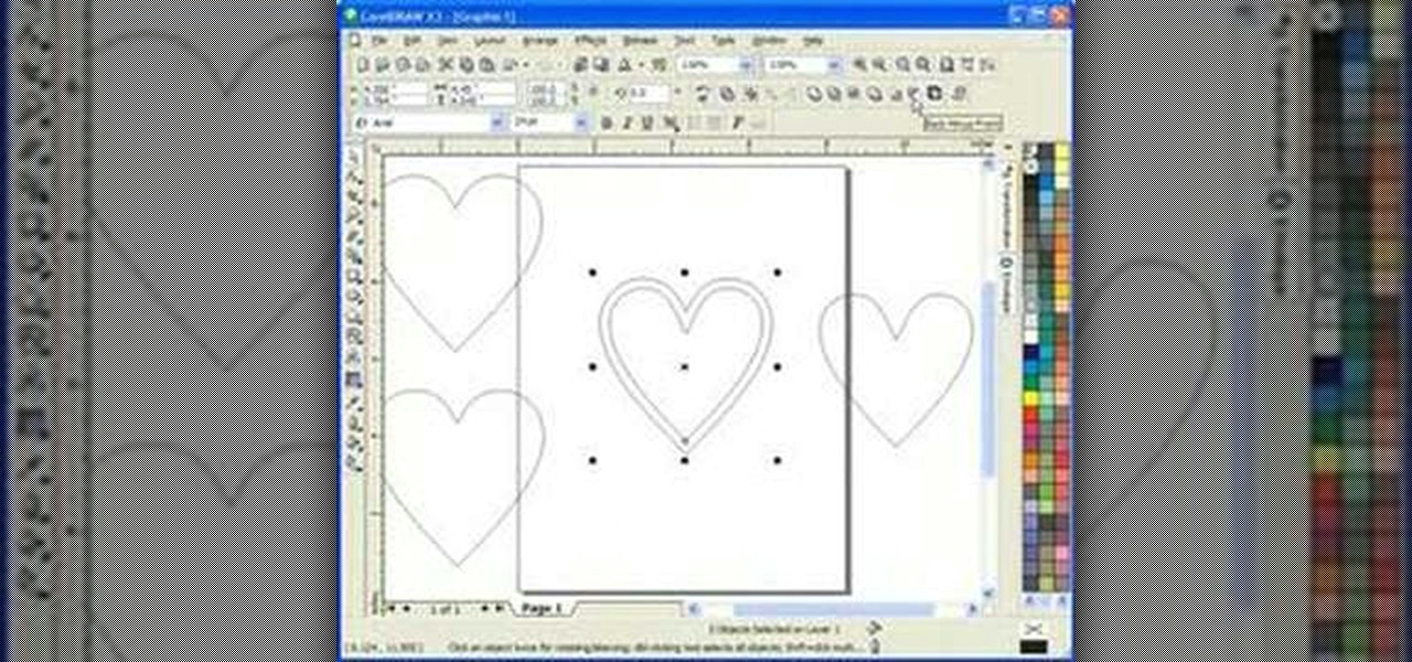 Drawing A Heart In Coreldraw How to Create A Basic Scroll Saw Pattern In Corel Draw A software