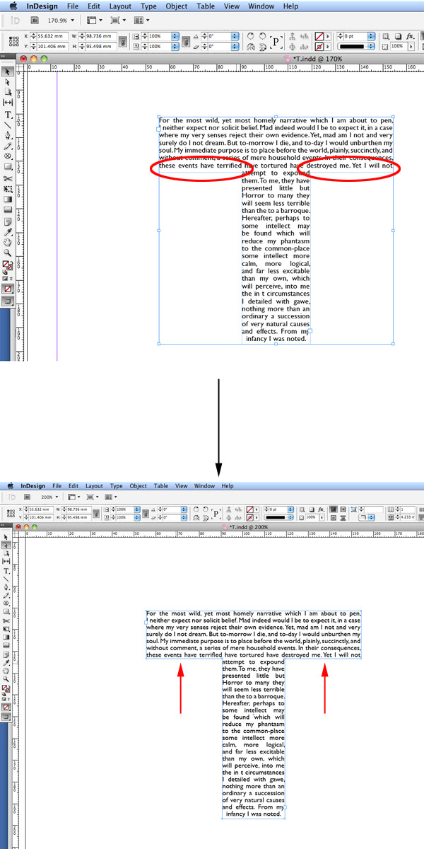 Drawing A Heart In Indesign Quick Tip Creating A Custom Text Box Using Type and Indesign