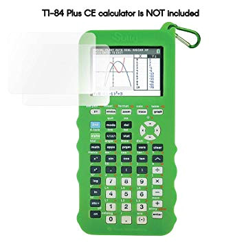 Drawing A Heart On A Graphing Calculator Amazon Com Silicone Case for Ti 84 Plus Ce Calculator Green