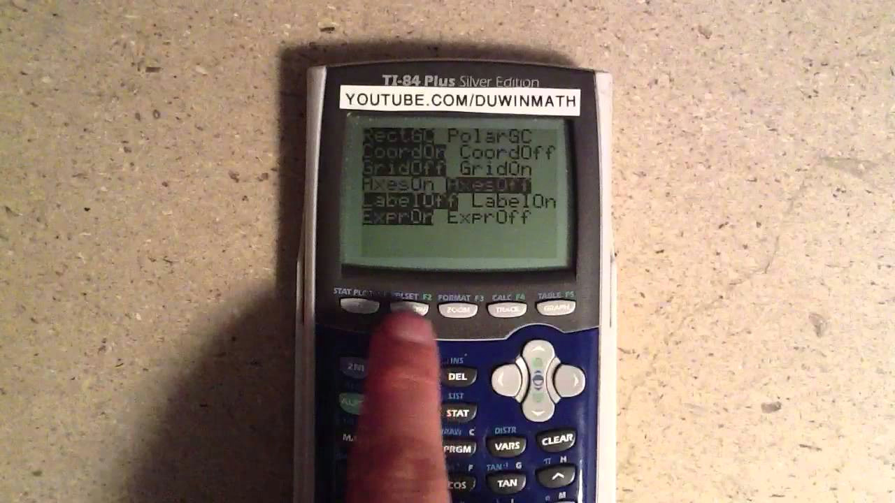 Drawing A Heart On A Graphing Calculator Ti 83 84 butterfly Graph Youtube