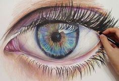 Drawing A Realistic Eye with Colored Pencils 262 Best How to Draw Eyes Images Drawing Eyes Draw Eyes Drawing