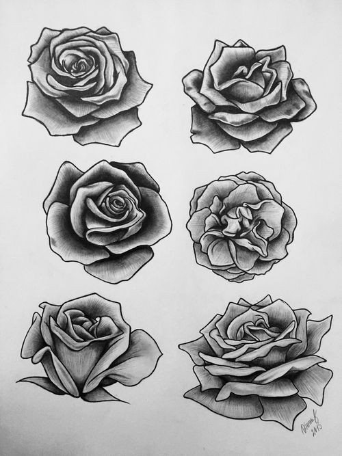 Drawing A Rose Design Pin by Boula Kalantidou On I I I I I I I Tattoos Rose Tattoos Tattoo