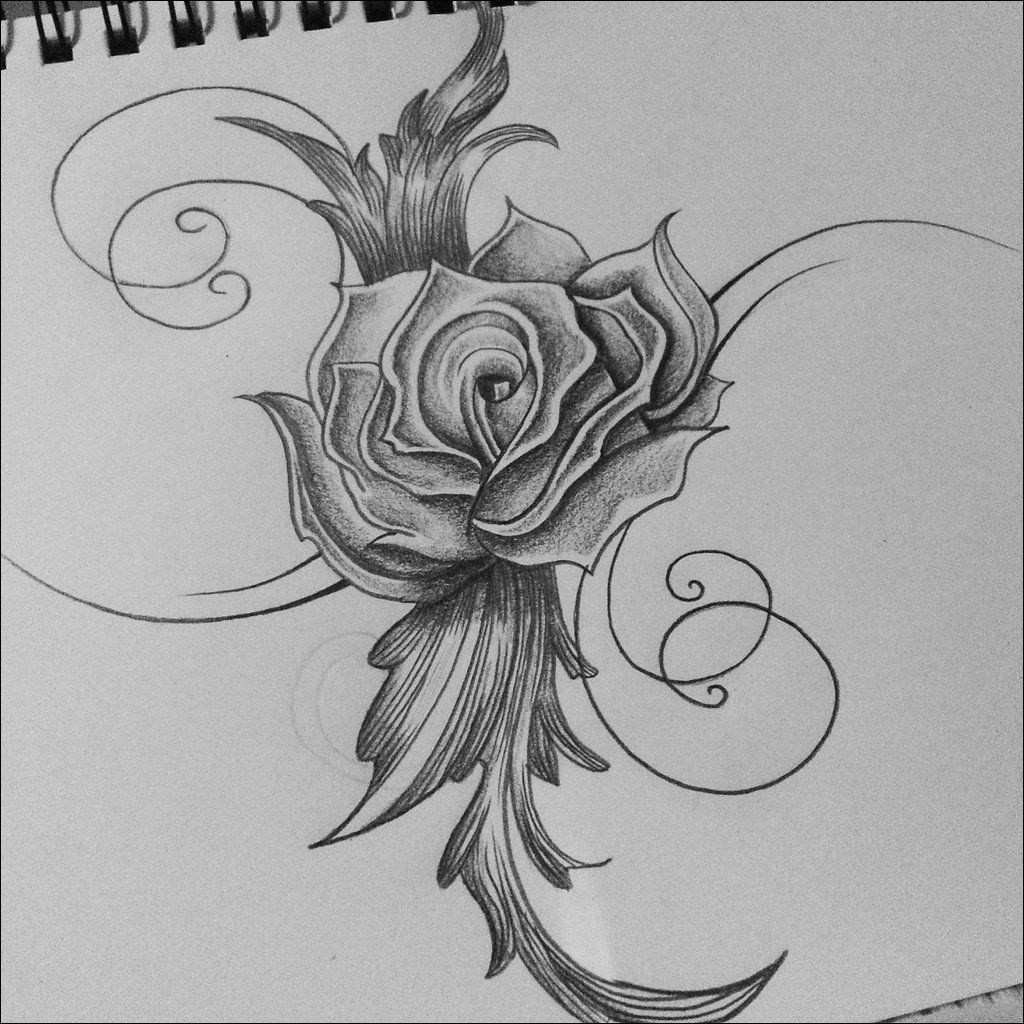 Drawing A Rose Tattoo Ausmalbilder Mandala Rosen Idee Rose Tattoo Tribal Drawing