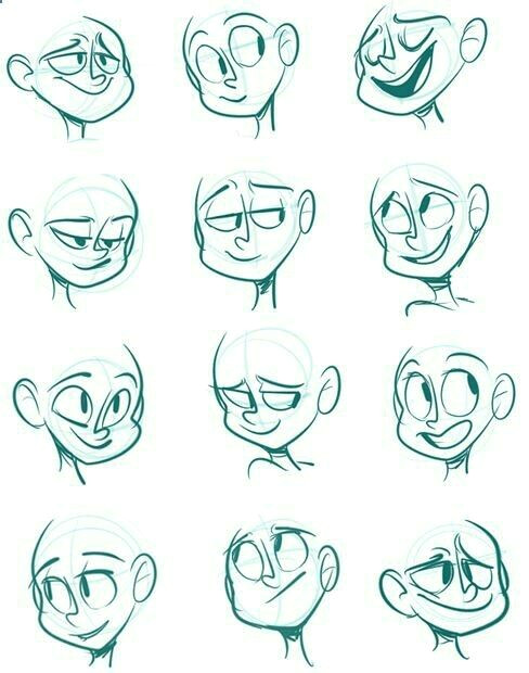 Drawing A Simple Cartoon Face Pin by Danny Shuford On Relearning to Draw Pinterest Drawing