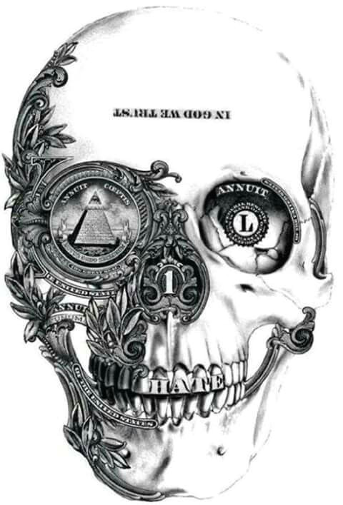 Drawing A Skull Face the Root Of Evil Design Calaveras Arte Del Craneo Arte