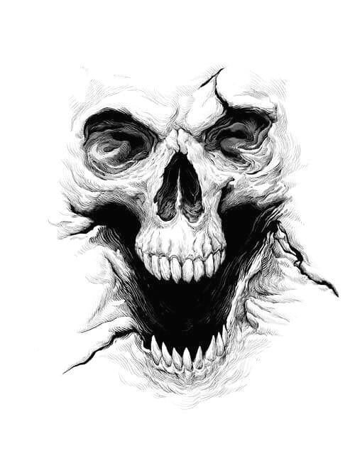 Drawing A Skull Head Pin by Aksledhead75 tommy Boy On Skulls Grim Reaper Skull Skull