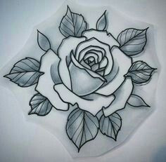 Drawing A Traditional Rose 29 Best Rose Drawings Images 3 Roses Tattoo Rose Drawings Tattoo